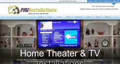 Desktop Screenshot of pavinstallations.com